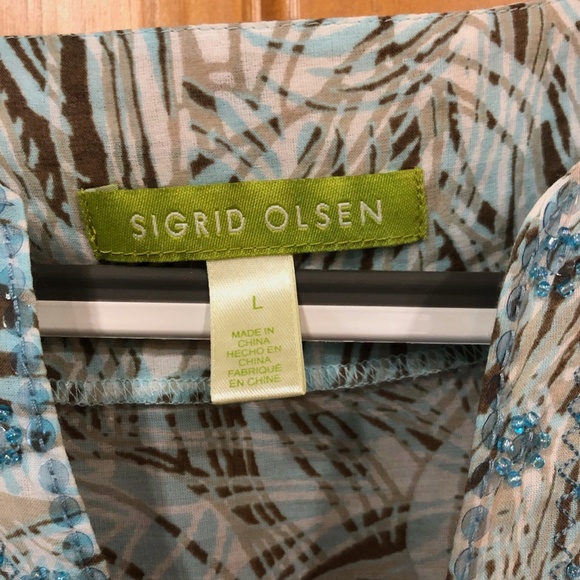 Sigrid Olsen tunic top - Picture 3 of 6